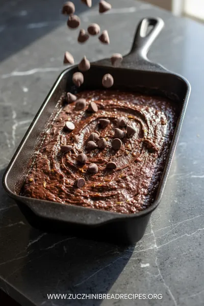 Double Chocolate Zucchini Bread Recipe - Moist and Fudgy - cooking process