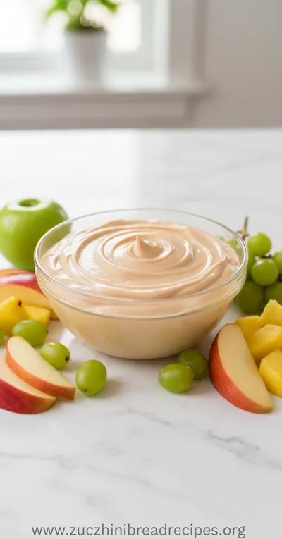 Easy Fruit Dip With Cream Cheese