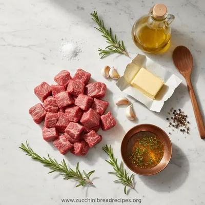 Garlic Butter Beef Bites: High‑Protein Slow Cooker Recipe - ingredients preparation