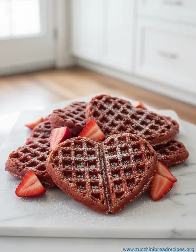 Gluten Free Red Velvet Waffles