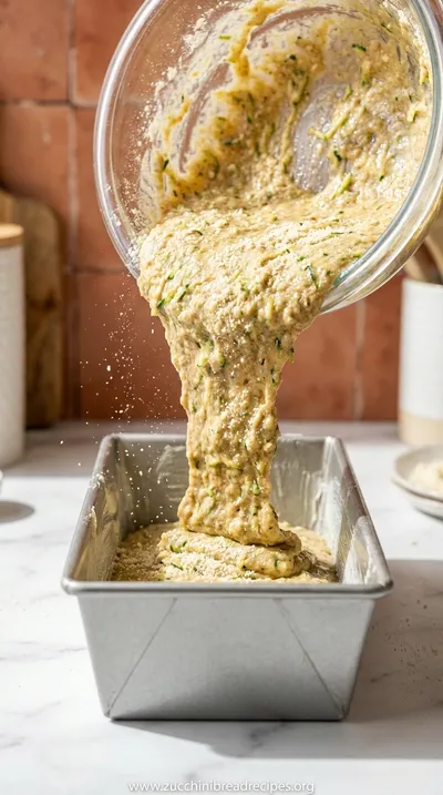 The Easiest Gluten Free Zucchini Bread Recipe - cooking process