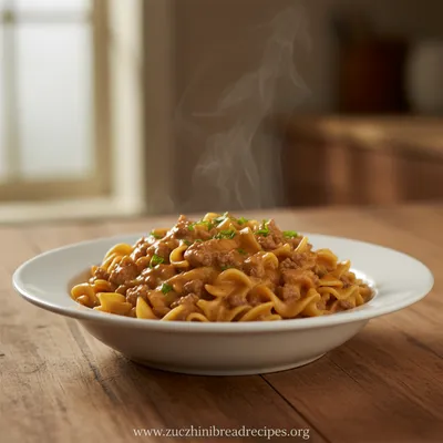 Creamy Ground Beef Stroganoff – Ready In 30 Minutes