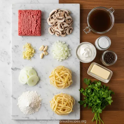 Creamy Ground Beef Stroganoff – Ready In 30 Minutes - cooking process