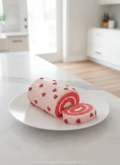 Hearts Roll Cake