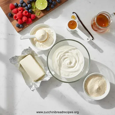 High Protein Cheesecake Jars - cooking process