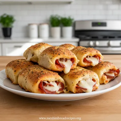 High Protein Turkey Pepperoni Pizza Rolls