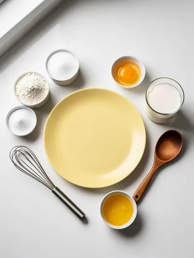 Delicious Easy Pancake Recipe - cooking process