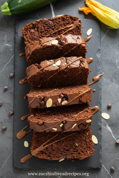 Keto Chocolate Zucchini Bread Recipe - ready to serve