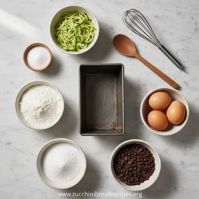 Keto Coconut Flour Double Chocolate Zucchini Bread - cooking process