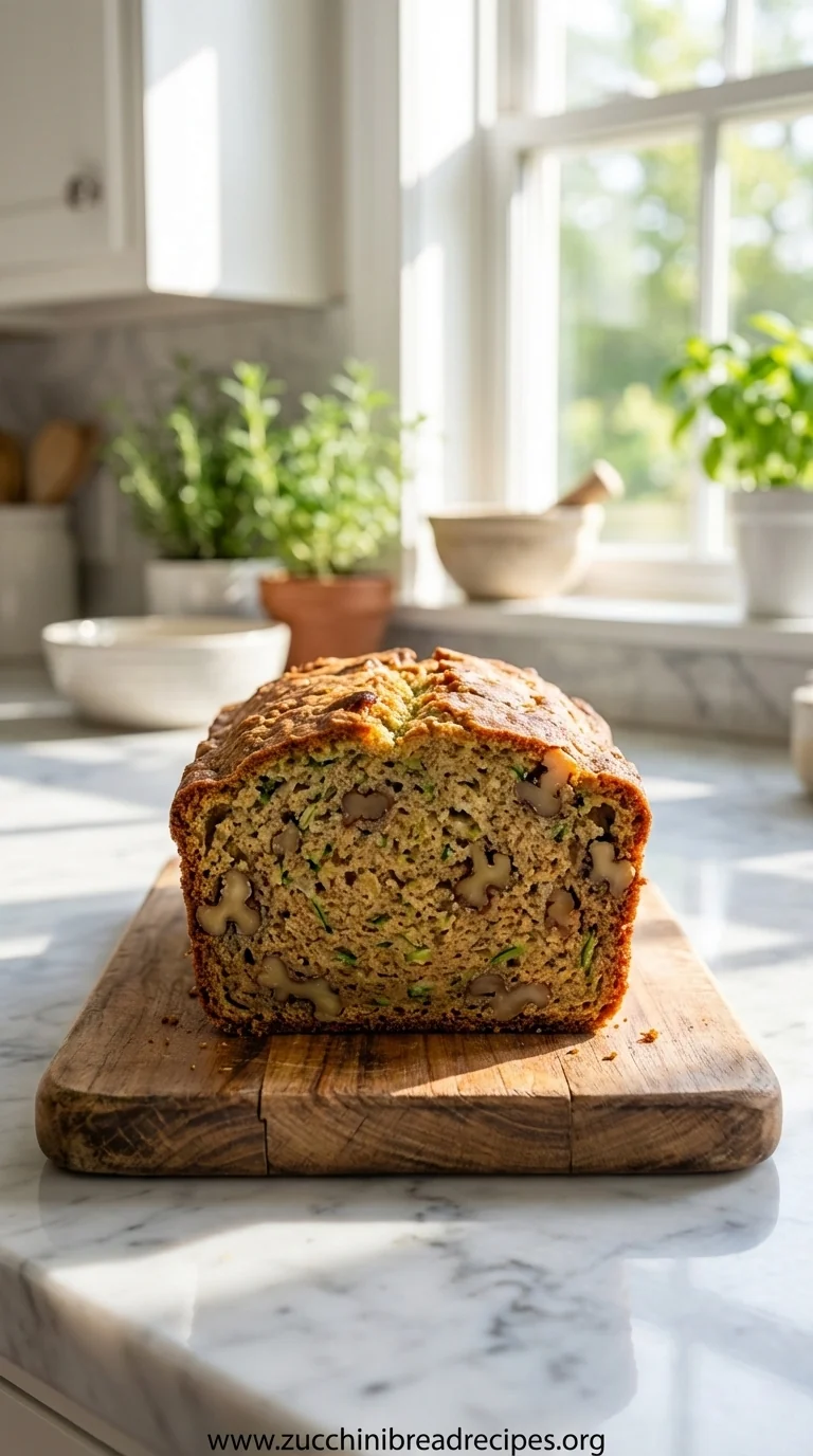 Keto Zucchini Bread with Walnuts - Low Carb Recipe