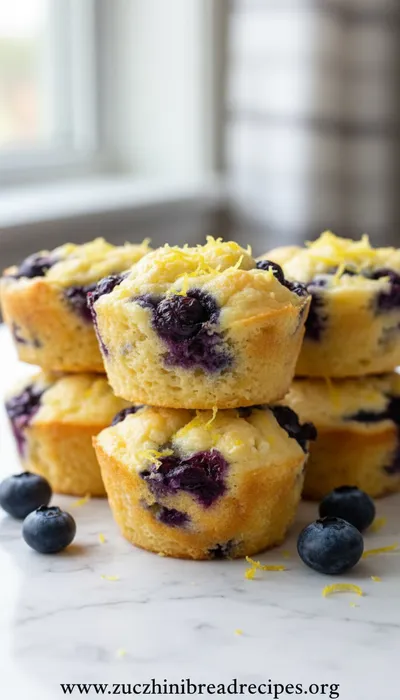 Lemon Blueberry Cottage Cheese Protein Bites
