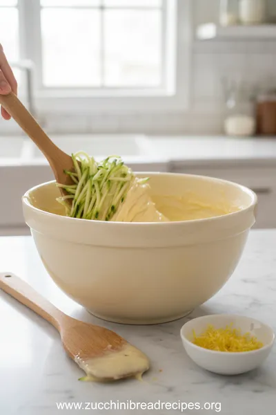 Luscious Lemon Zucchini Bread Recipe - ingredients preparation