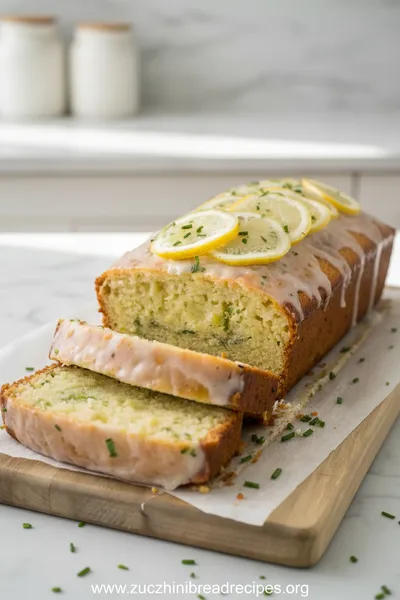 Luscious Lemon Zucchini Bread Recipe