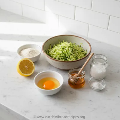 Healthy Lemon Zucchini Bread Recipe - cooking process