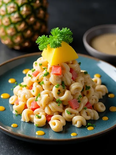Macaroni Hawaiian Salad – Classic Easy Recipe - ready to serve