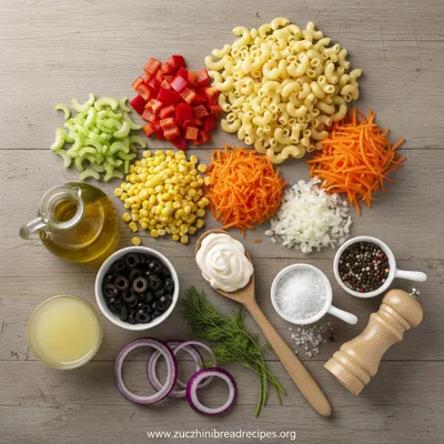 Macaroni Salad – Classic Potluck Favorite - cooking process