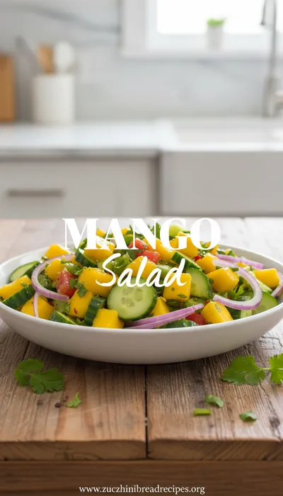 Mango Salad – Fresh, Healthy Summer Dish