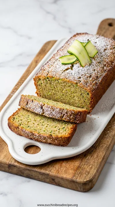 Moist Almond Flour Zucchini Bread Recipe - ready to serve