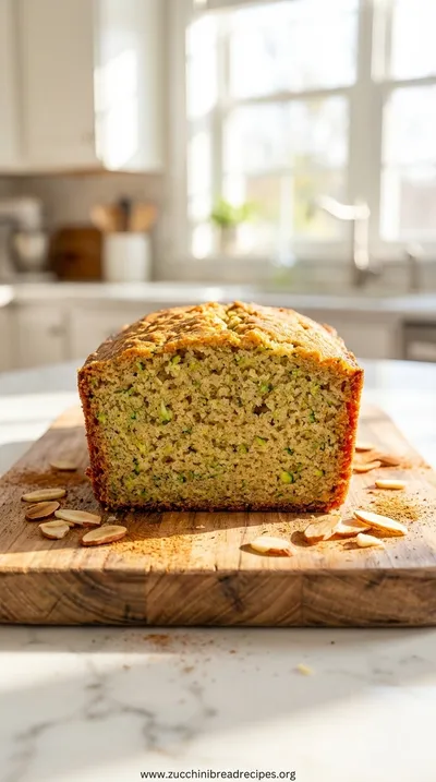 Moist Almond Flour Zucchini Bread Recipe