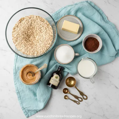 Vintage No-Bake Cookies Recipe - cooking process