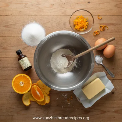 Orange Cake Loaf – Soft & Moist - cooking process