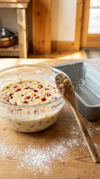 Orange Cranberry Zucchini Bread: Amazing 1-Loaf Recipe - cooking process
