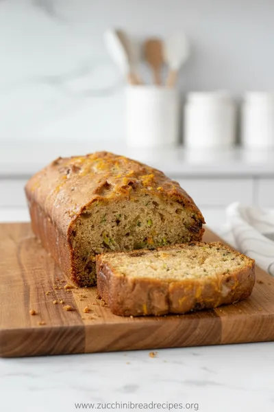 Orange Zucchini Bread - Moist and Flavorful Quick Bread