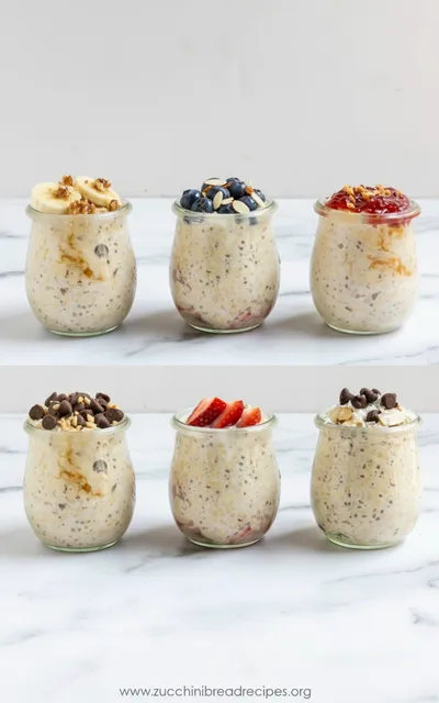 Easy Overnight Oats Recipes With Six Flavors - ready to serve