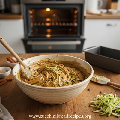 Paleo Zucchini Banana Bread Gluten-Free Recipe - ingredients preparation