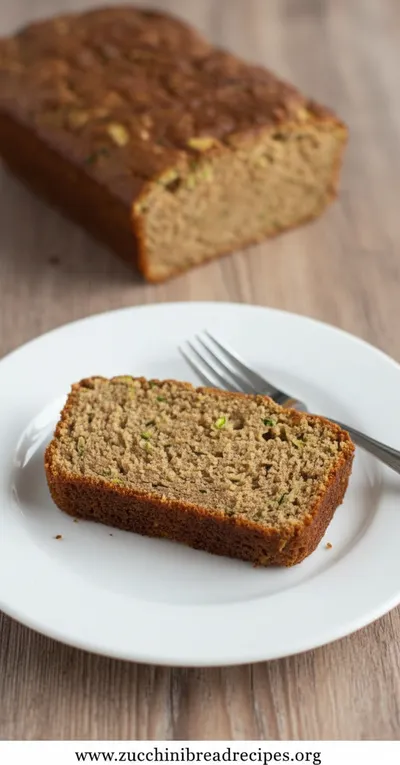 Paleo Zucchini Banana Bread Gluten-Free Recipe - ready to serve