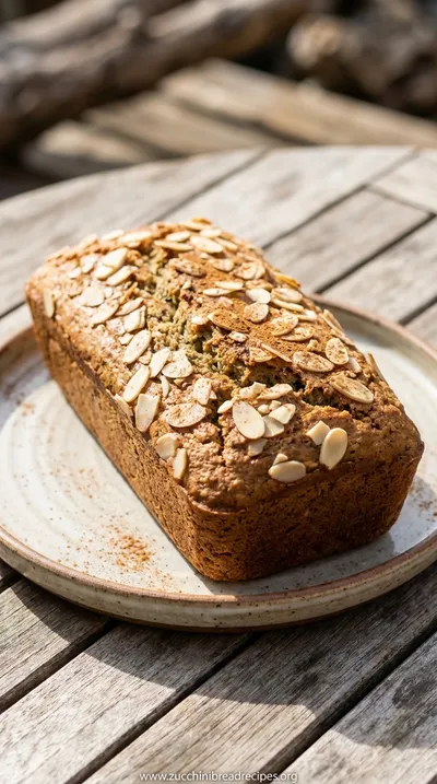 5 Minute Paleo Zucchini Bread - Gluten Free - ready to serve
