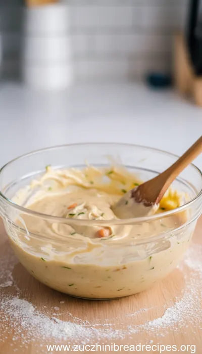 Peach Zucchini Bread Recipe - ingredients preparation