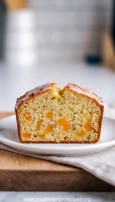 Peach Zucchini Bread Recipe - ready to serve