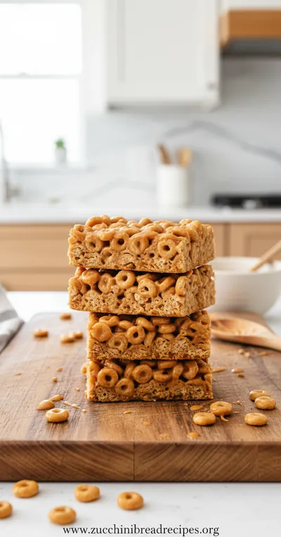 Peanut Butter Cheerio Bars