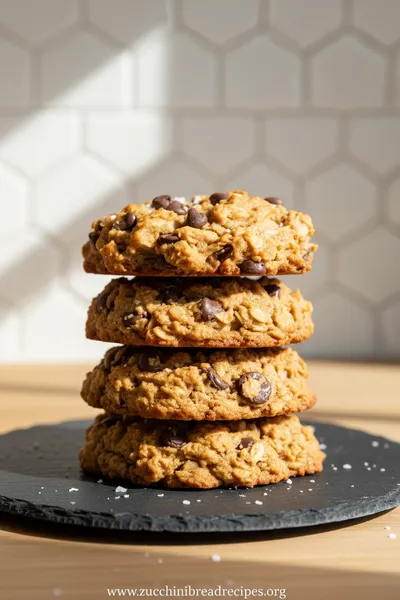 5-Ingredient Peanut Butter Oatmeal Chocolate Chip Cookies