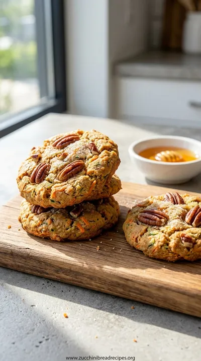 Pecan Zucchini Carrot Cookies Recipe