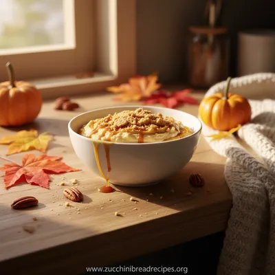 Pumpkin Cheesecake Overnight Oats