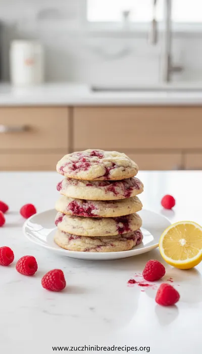 Raspberry Lemon Cookies