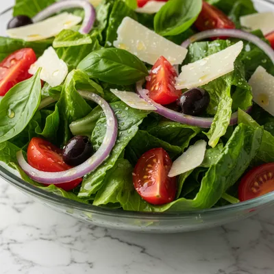Simple Italian Salad - Easy Healthy Side Dish