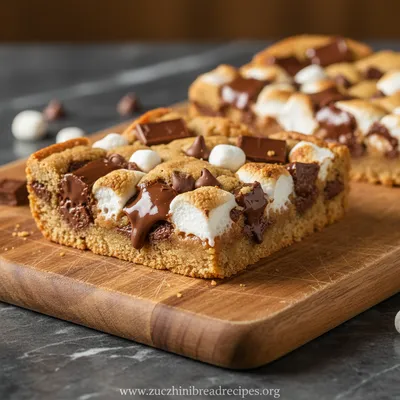 S’mores Cookie Bars Recipe