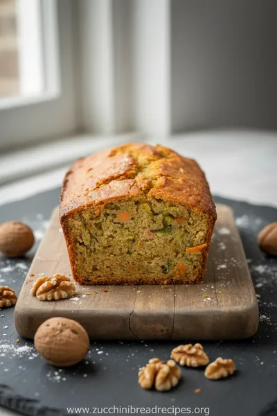 Spiced Zucchini Carrot Bread Recipe