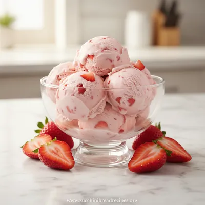 Homemade Strawberry Ice Cream