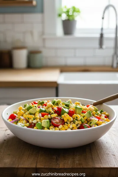Summer Corn Salad with Avocado