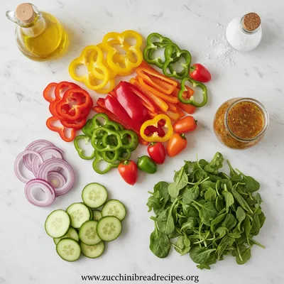 Sweet Pepper Salad – Fresh & Healthy - cooking process