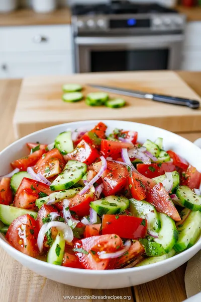 Tomato Cucumber Salad Recipe