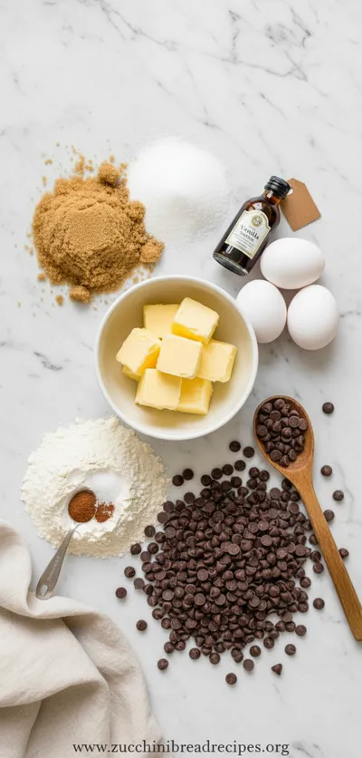 Ultra Thick Bakery Style Chocolate Chip Cookies - cooking process