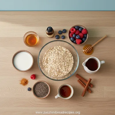 Vanilla Overnight Oats - cooking process