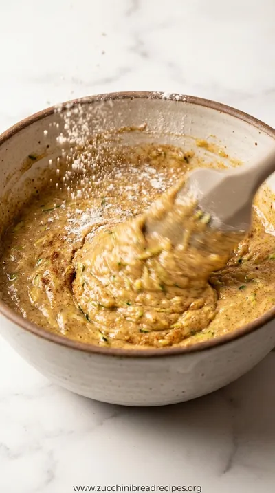 Vegan Gluten-Free Zucchini Bread Recipe - cooking process
