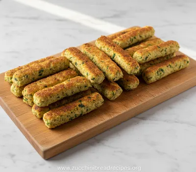 Vegan Zucchini and Oatmeal Sticks Recipe