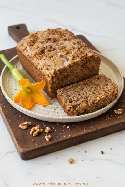 Vegan Zucchini Bread Recipe - ready to serve